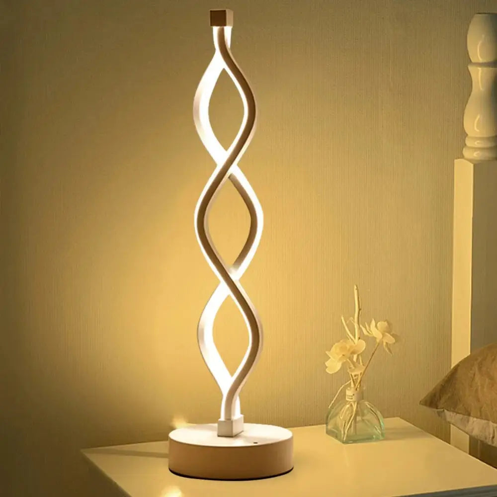 Lampe de Bureau Design en Spirale